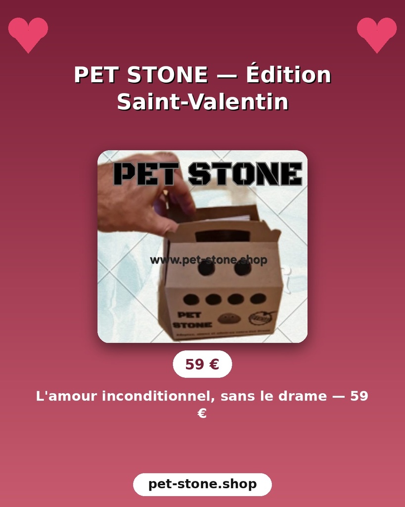 Pet Stone © : Edición San Valentín